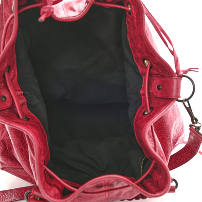 Balenciaga Agneau Classic Hardware Pompon Pourpre 5 of 8