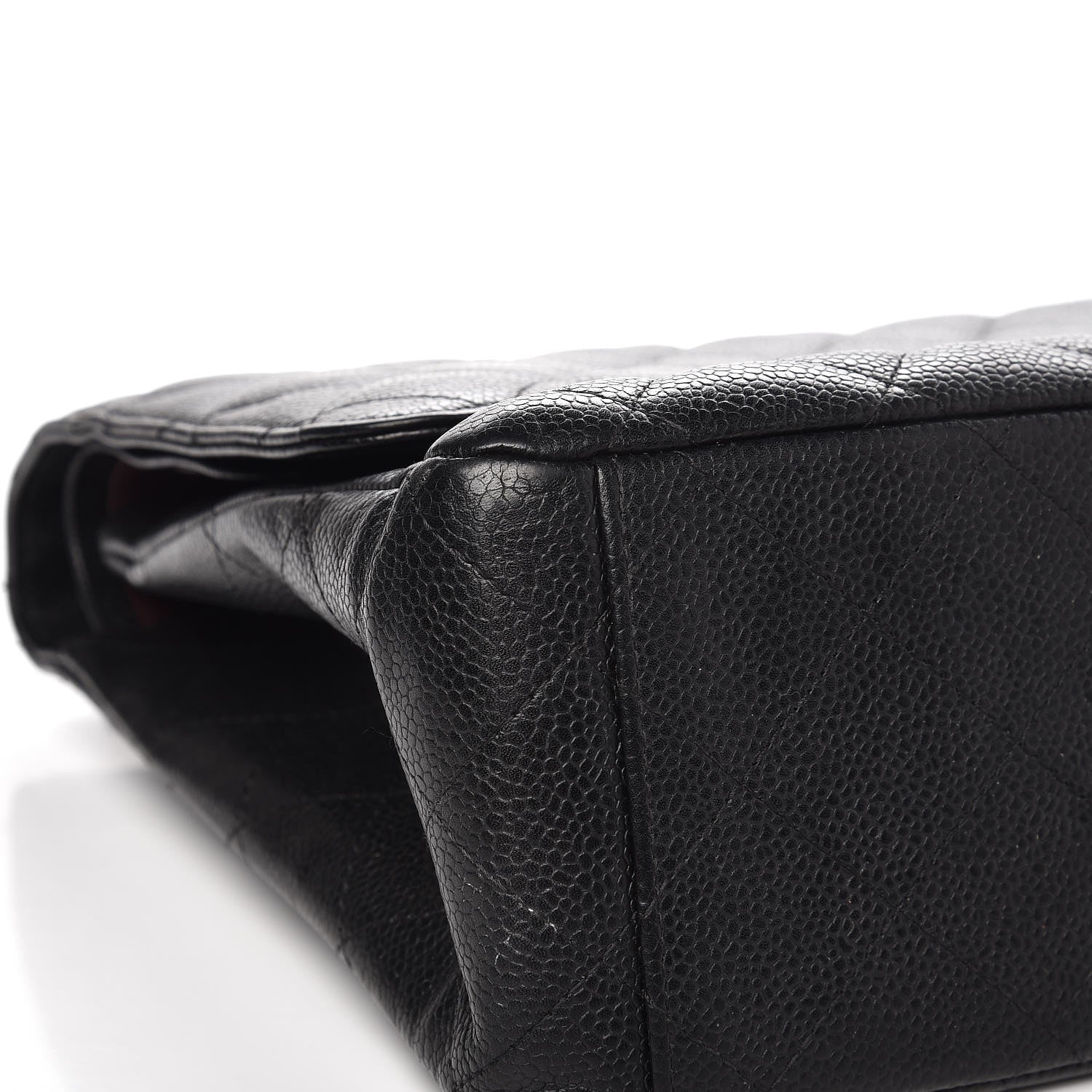 Chanel Caviar Quilted Maxi Double Flap Black 11 of 18
