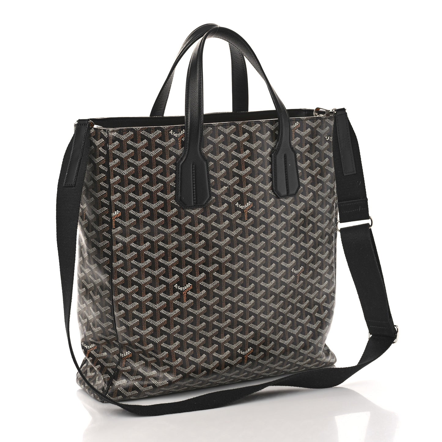 Goyardine Voltaire III Tote Black