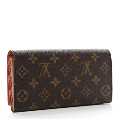 Louis Vuitton Monogram Trunks and Locks Sarah Wallet 3 of 8