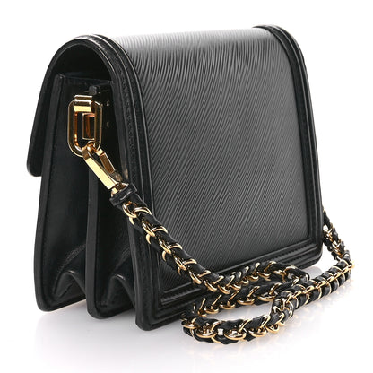 Louis Vuitton Epi Mini Dauphine Black 3 of 10