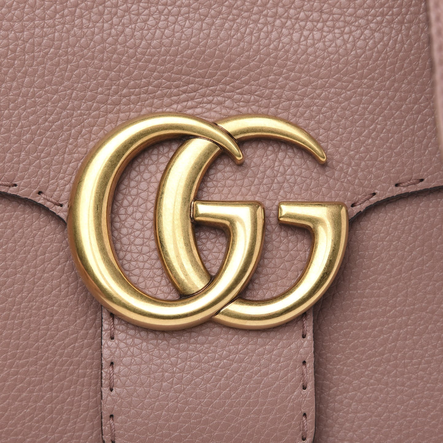 Calfskin Small GG Marmont Top Handle Bag Rosy Phard