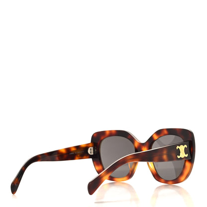 Celine Acetate Triomphe 01 Sunglasses CL40226U Gradient Havana 4 of 7
