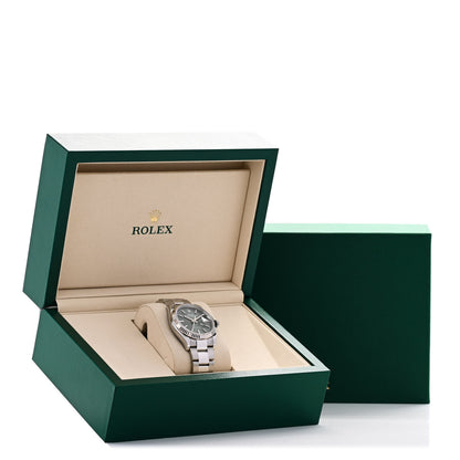 Rolex Stainless Steel 18K White Gold 36mm Oyster Perpetual Datejust Watch Mint Green 126234 5 of 5