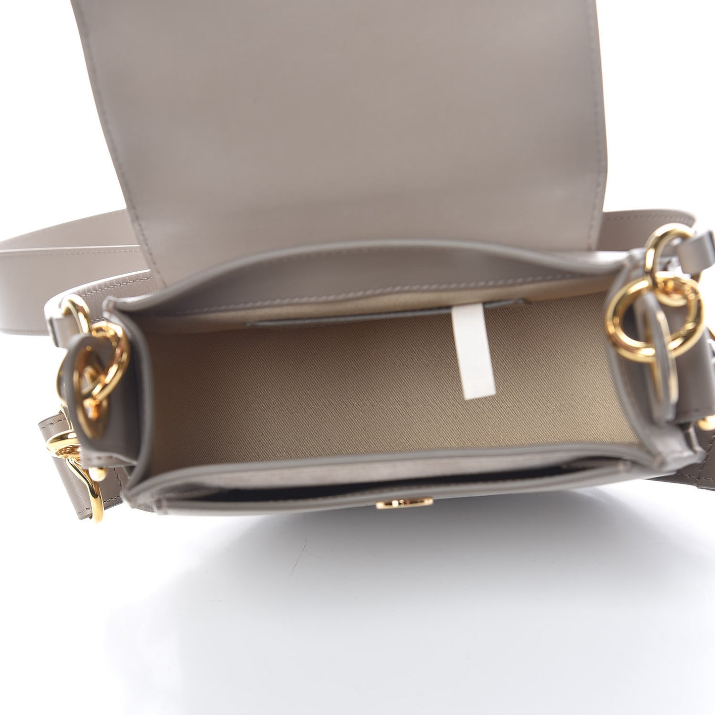 Calfskin Small Tess Bag Motty Grey