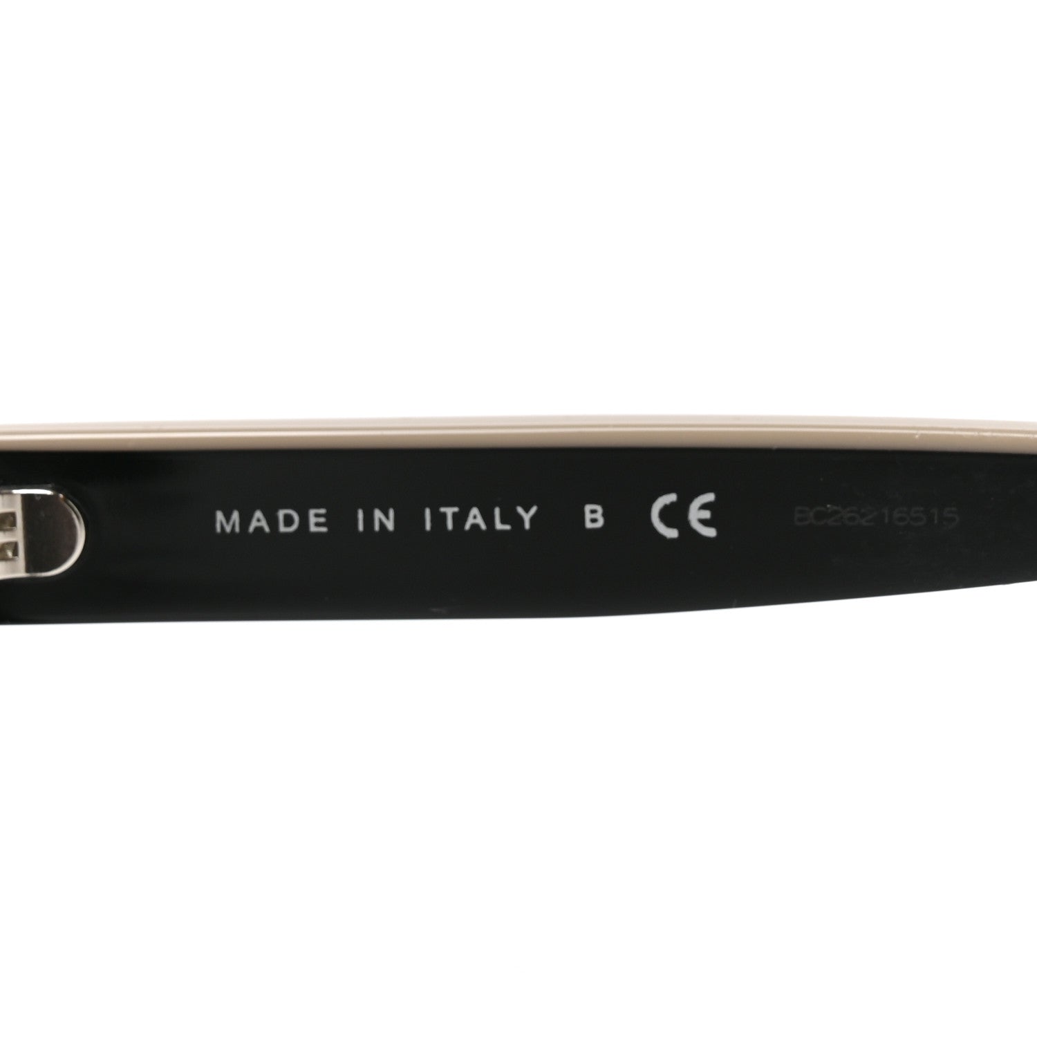 Chanel Acetate Logo Square Sunglasses 5417 Black Beige 6 of 7