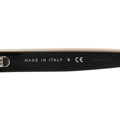 Chanel Acetate Logo Square Sunglasses 5417 Black Beige 6 of 7