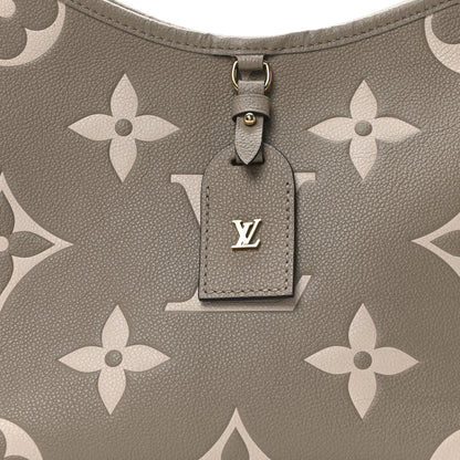 Louis Vuitton Empreinte Monogram Giant CarryAll PM Tourterelle Creme 7 of 10