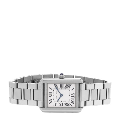 Cartier Stainless Steel 24mm Tank Solo Quartz Watch 2 of 4