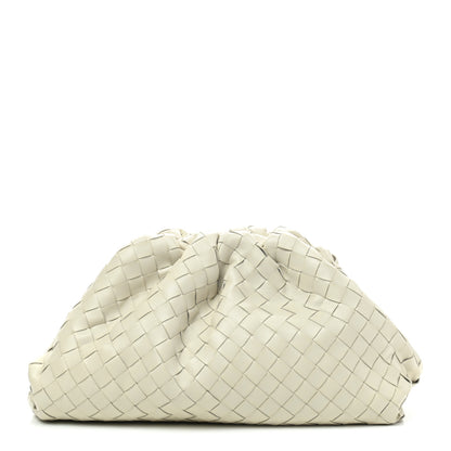 Bottega Veneta Nappa Maxi Intreccio The Pouch Oversized Clutch Plaster 1 of 7