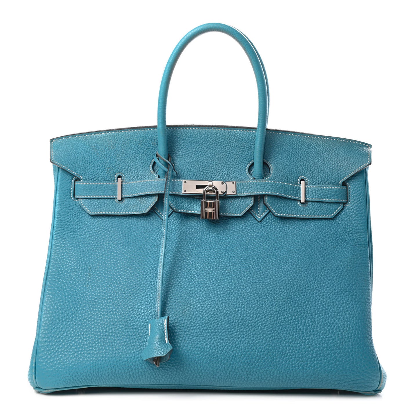 Togo Birkin 35 Blue Jean