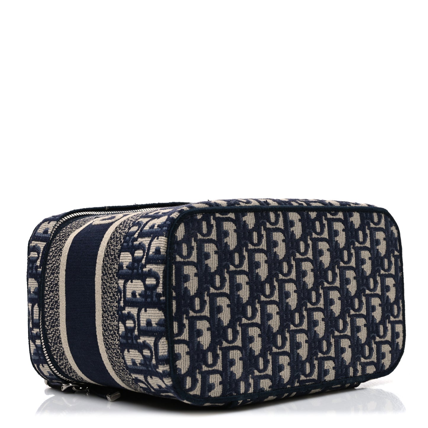 Oblique Diortravel Vanity Case Blue Blue