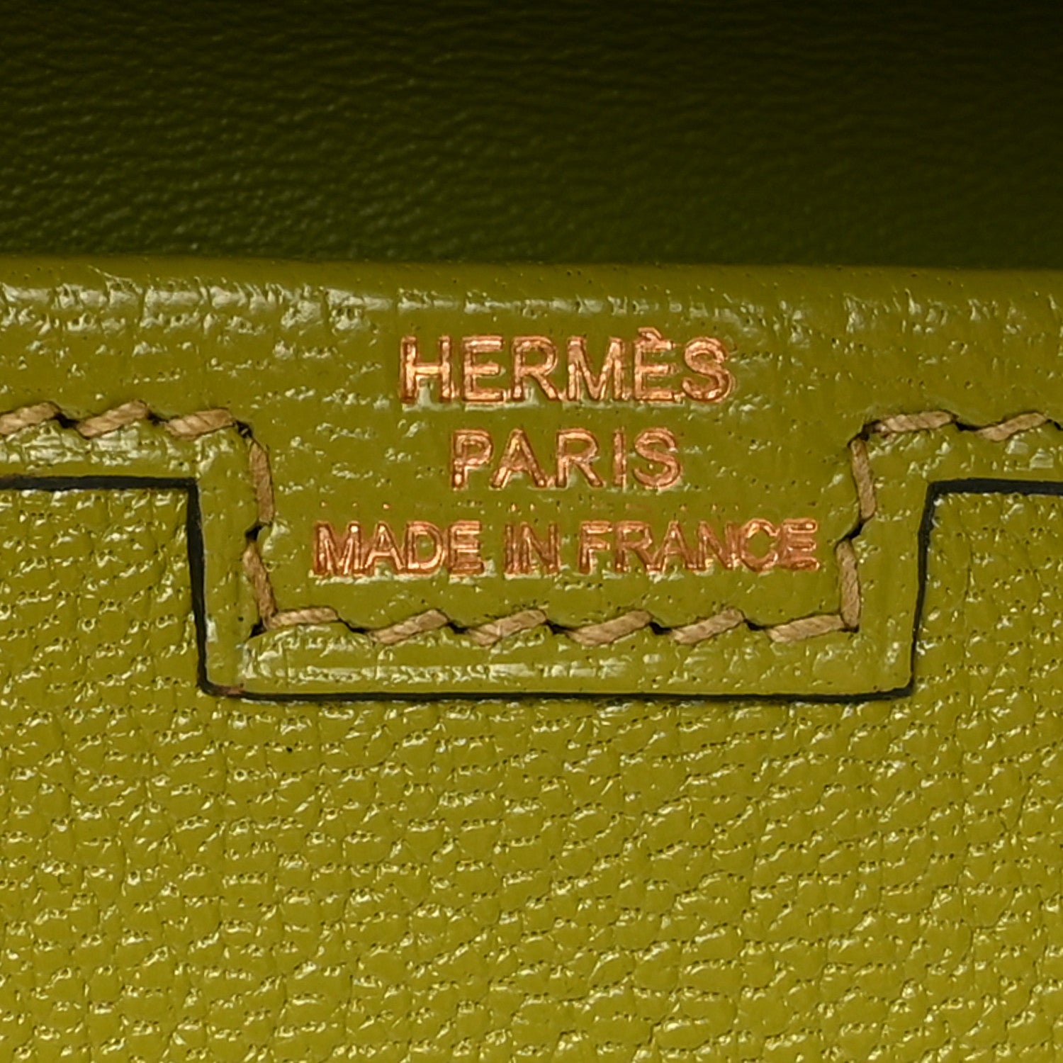 Hermes Chevre Mysore Jige Duo Clutch Vert Anis 6 of 9