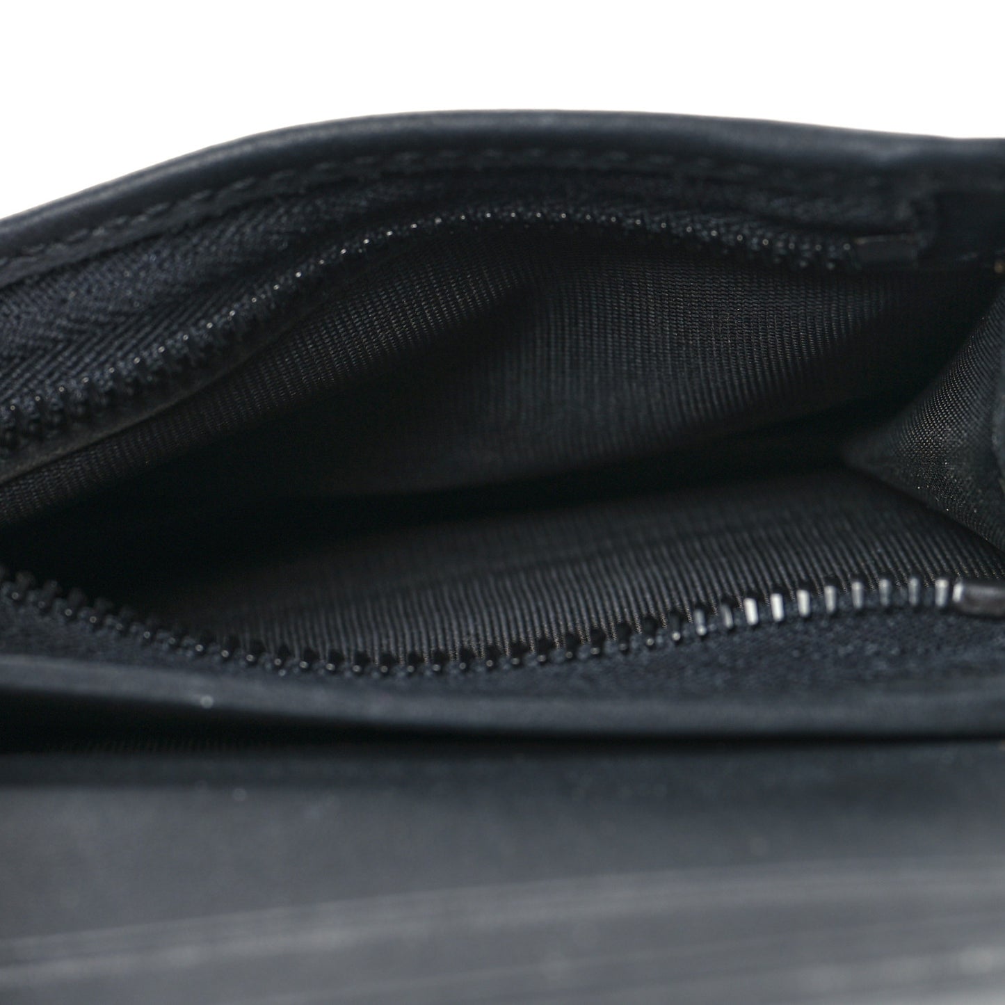 Lambskin Cannage Mini Lady Dior Wallet Black