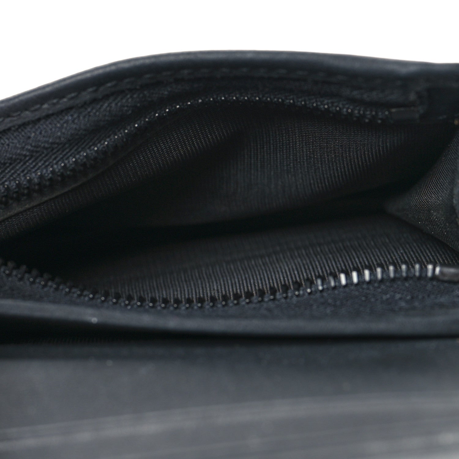 Christian Dior Lambskin Cannage Mini Lady Dior Wallet Black 6 of 12