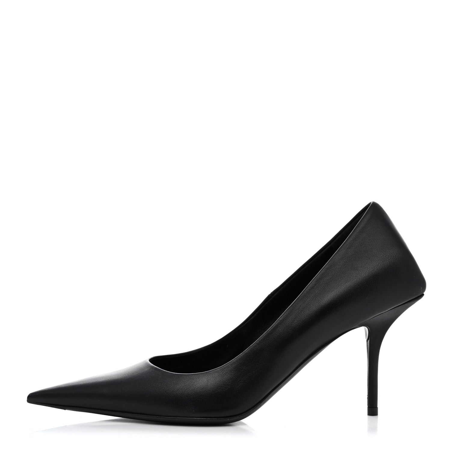 Balenciaga Nappa Square Knife 80mm Pumps 37.5 Black 1 of 8