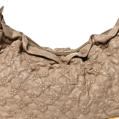 Louis Vuitton Lambskin Olympe Nimbus GM Ecru 7 of 9