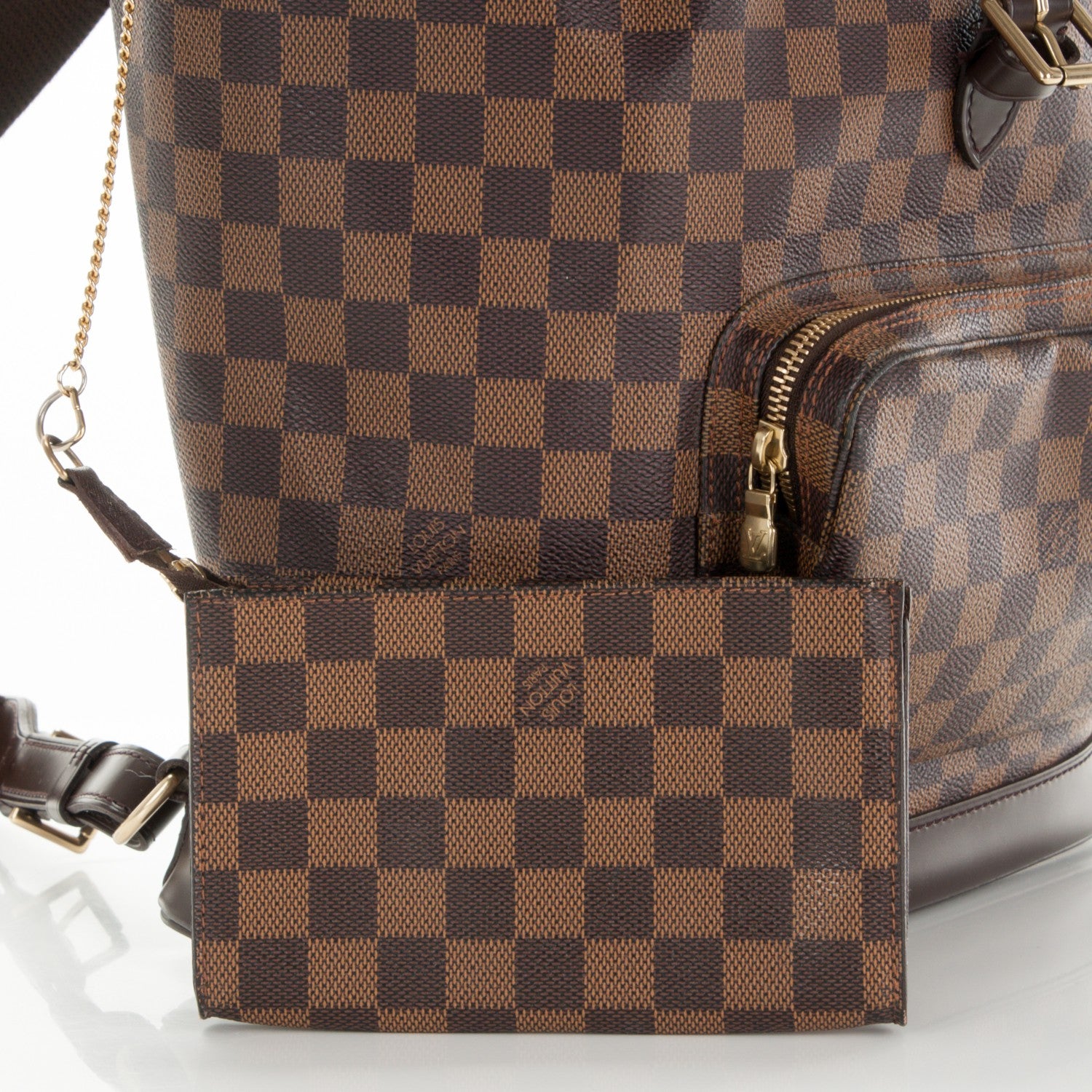 Louis Vuitton Damier Ebene Montsouris GM Backpack 8 of 8