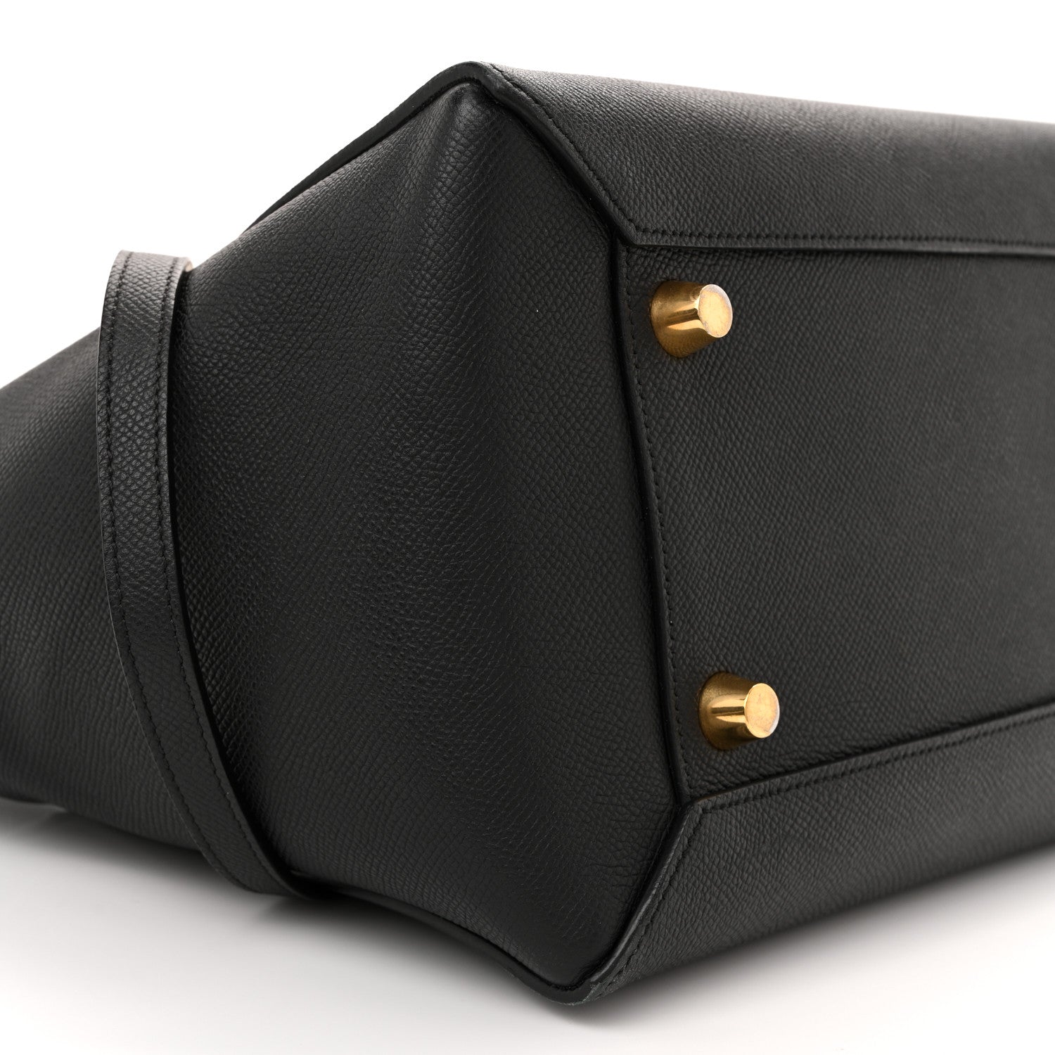 Celine Grained Calfskin Mini Belt Bag Black 7 of 11