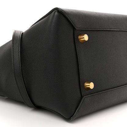 Celine Grained Calfskin Mini Belt Bag Black 7 of 11