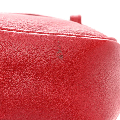 Saint Laurent Lambskin Monogram Lou Belt Bag Red 11 of 12