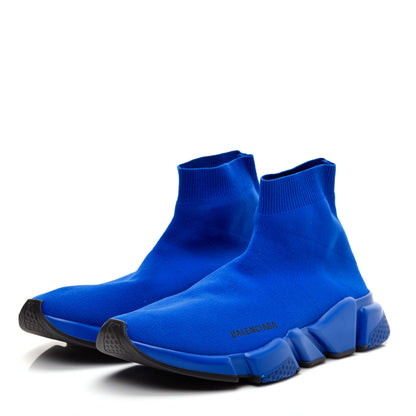 Balenciaga Neoprene Knit Womens Speed Sneakers 42 Bleu Black 3 of 9