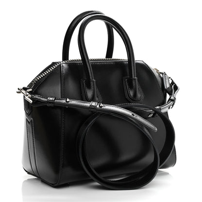 Givenchy Shiny Lord Calfskin Mini Antigona Black 3 of 13