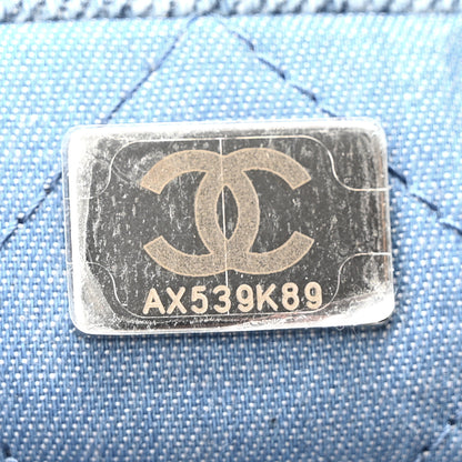 Chanel Denim Quilted Small Chanel 22 Blue 8 of 11