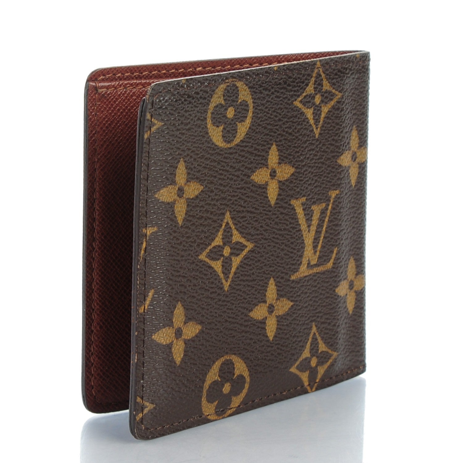 Louis Vuitton Monogram Billfold Wallet 6 Credit Card Slots 3 of 7