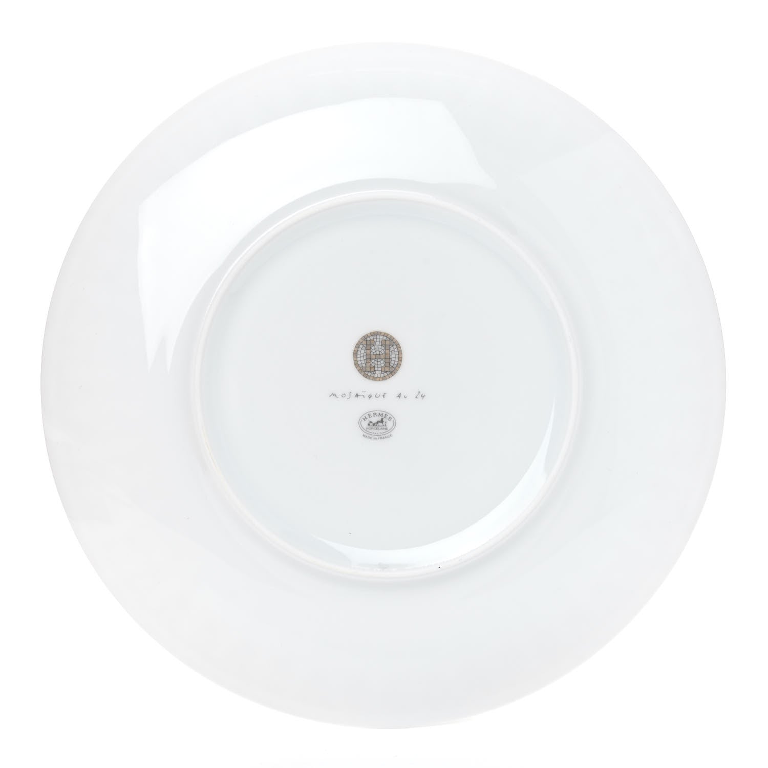 Hermes Porcelain Mosaique au 24 Dessert Plate 8.3 3 of 4