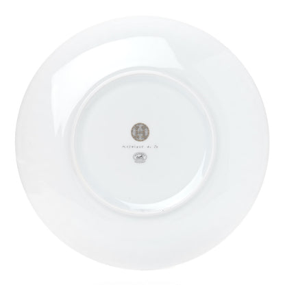 Hermes Porcelain Mosaique au 24 Dessert Plate 8.3 3 of 4