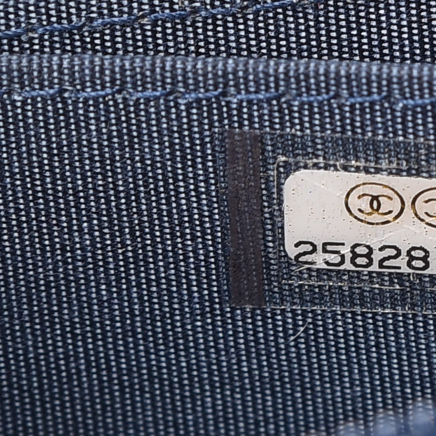 Caviar Quilted Boy Zip Around Coin Purse Wallet Dark Blue