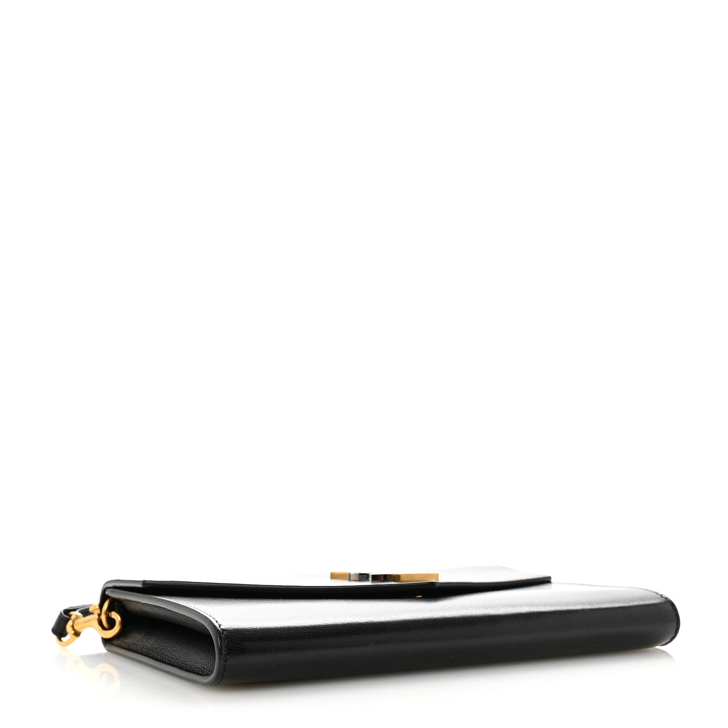 Saint Laurent Nappa Monogram Cassandre Flap Pouch Black 4 of 9