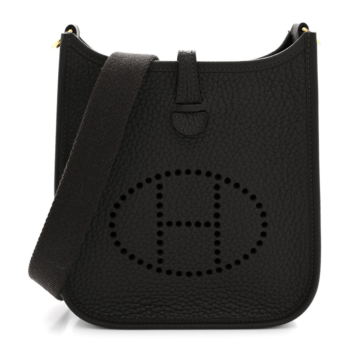 Hermes Taurillon Clemence Evelyne TPM Bai Brun 1 of 11