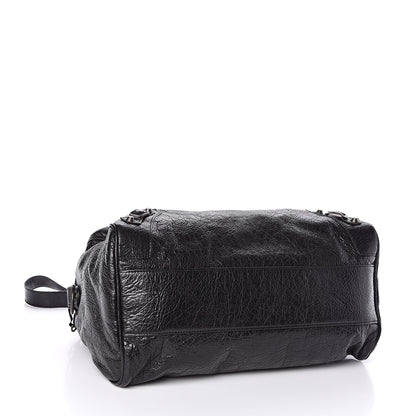 Balenciaga Agneau Classic Hardware Boston Black 4 of 10