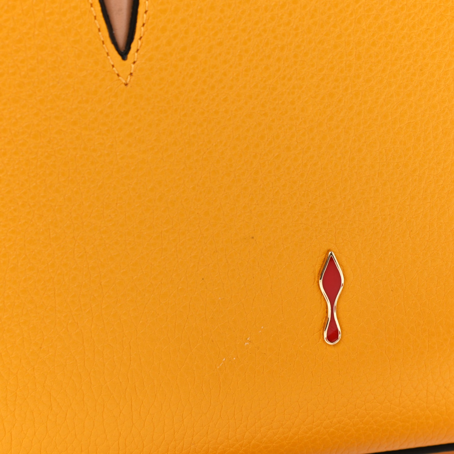 Calfskin Embroidered Studded Small Paloma Full Moon