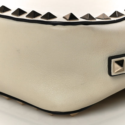 Valentino Garavani Vitello Rockstud Camera Crossbody Bag Ivory 9 of 16