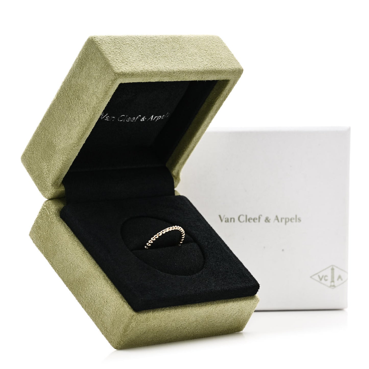 18K Yellow Gold Small Perlee Ring 51 5.75