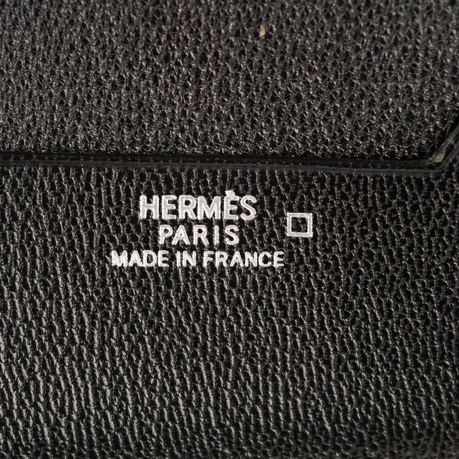 Hermes Alligator Mini Compact Wallet Black 12 of 12