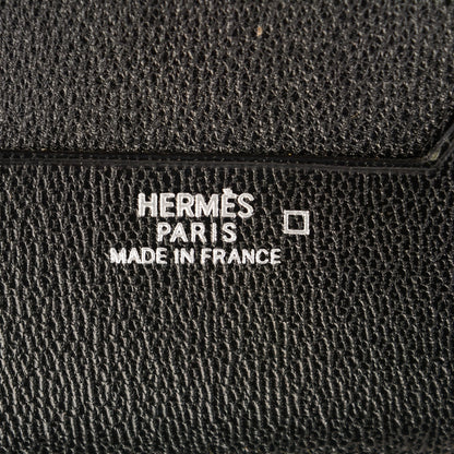 Hermes Alligator Mini Compact Wallet Black 12 of 12