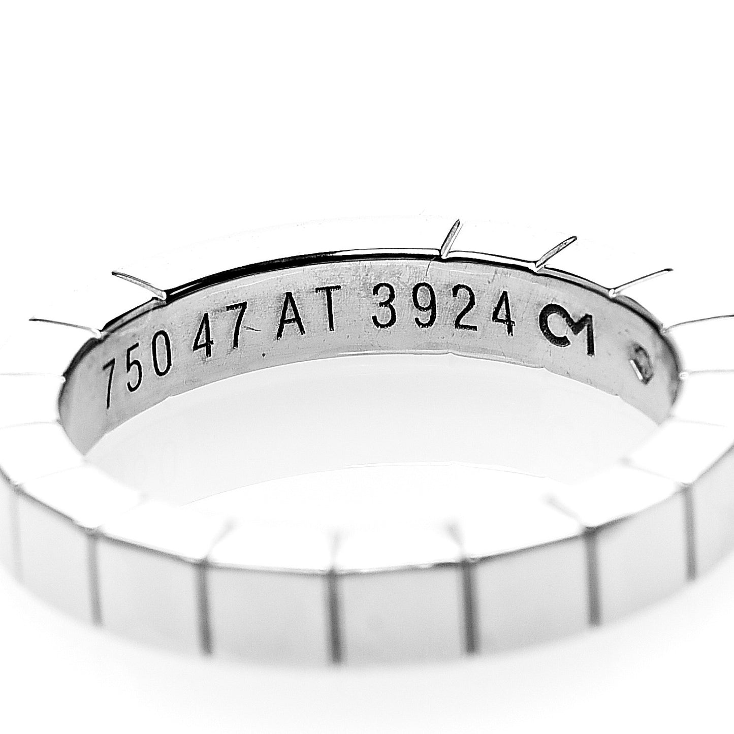 18K White Gold Lanieres Ring 47 4