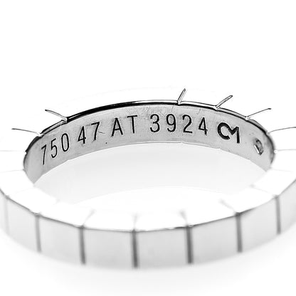 Cartier 18K White Gold Lanieres Ring 47 4 3 of 3