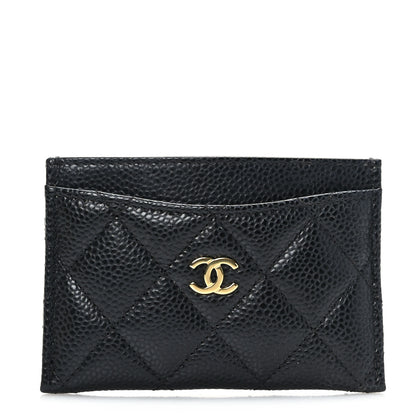 Chanel Caviar Quilted Card Holder Black 1 of 8