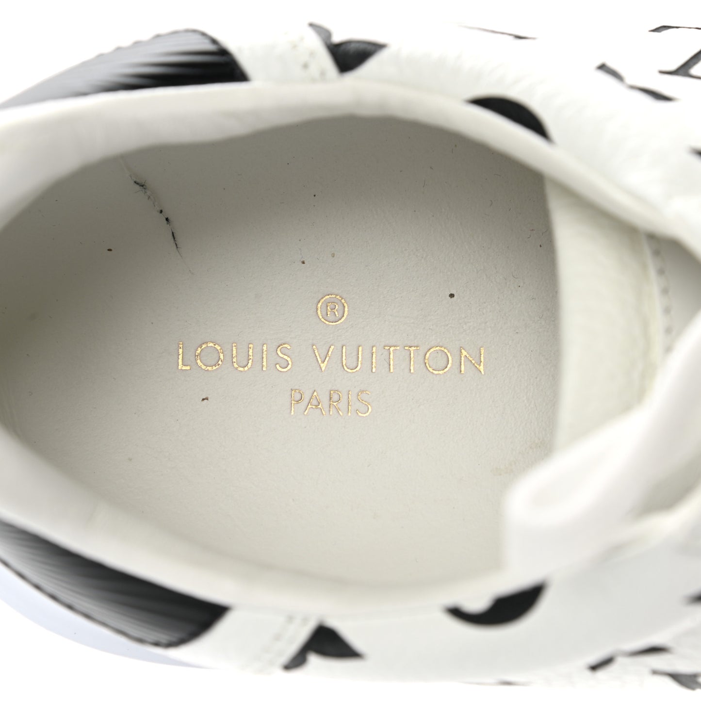 Calfskin Monogram Luxembourg Sneakers 9 White