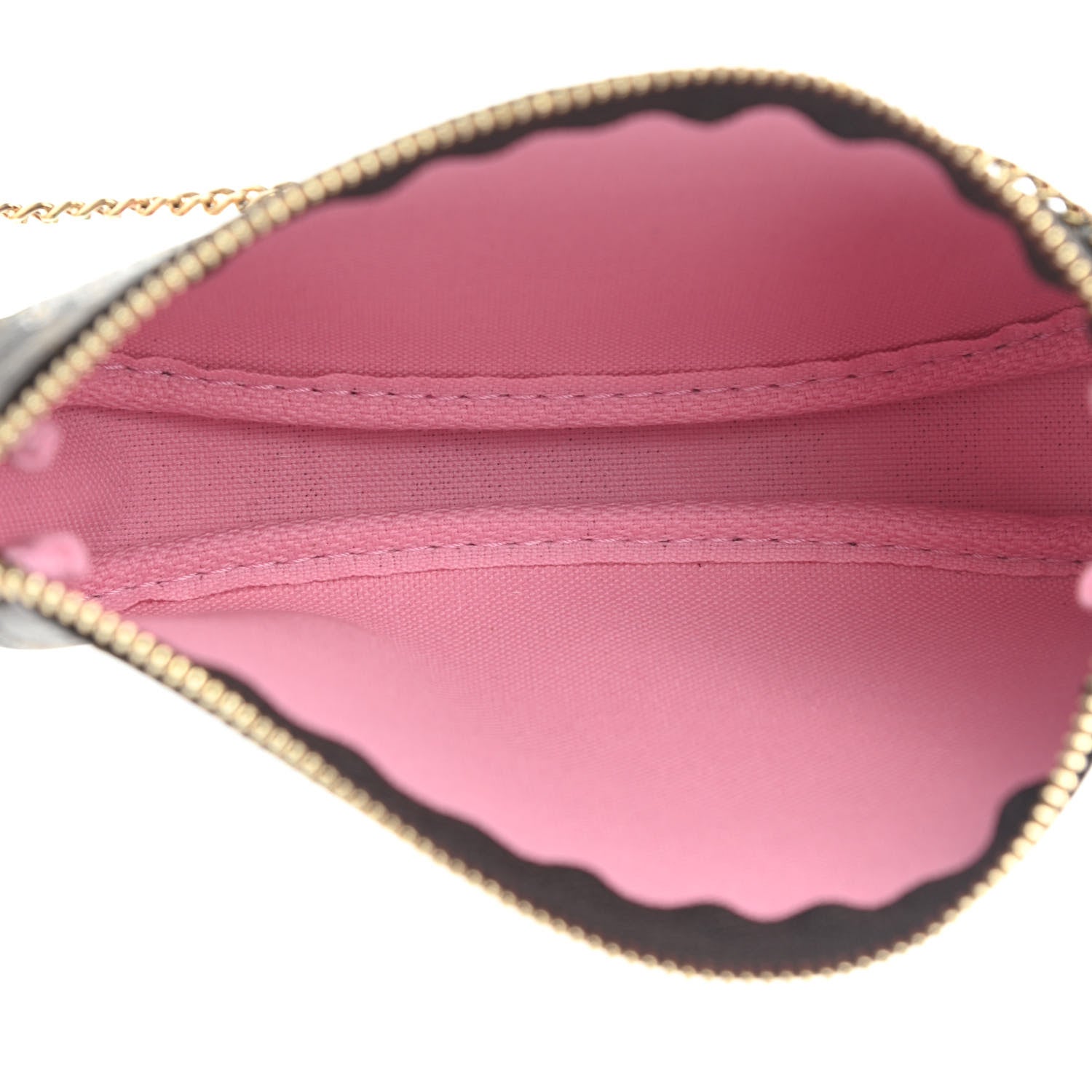 Louis Vuitton Monogram 2022 Christmas Animation Paris Mini Pochette Accessories Pink 4 of 6