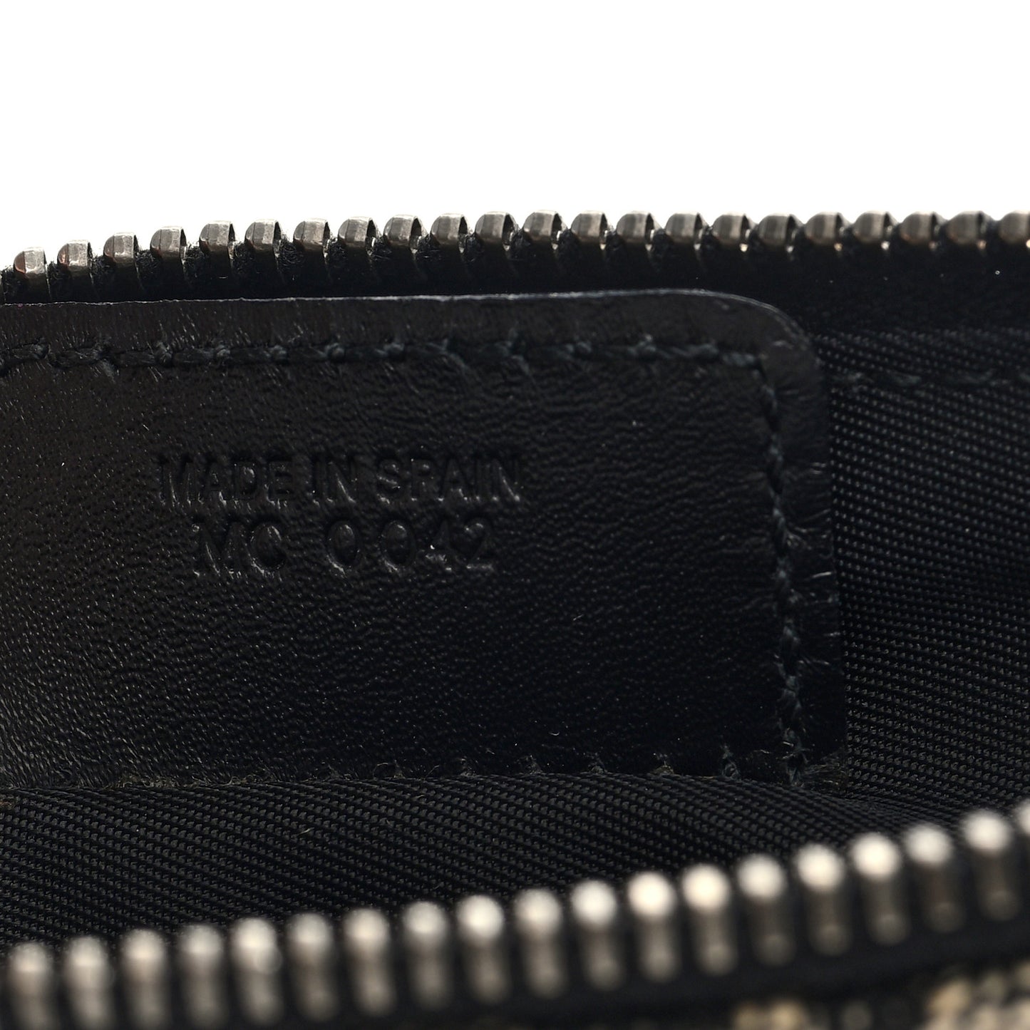 Monogram Mini Saddle Pochette Black