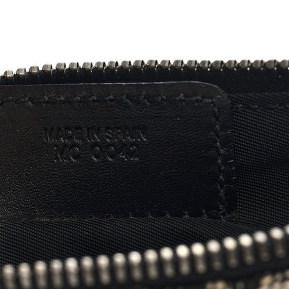 Christian Dior Monogram Mini Saddle Pochette Black 7 of 10