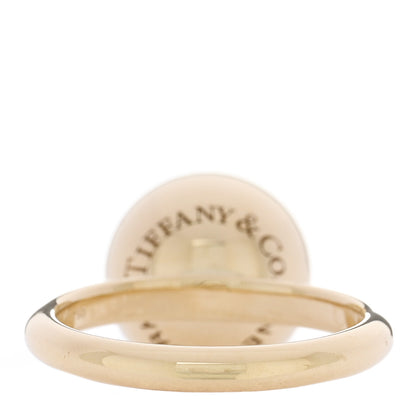 Tiffany 18K Yellow Gold 8mm Hardwear Ball Ring 52 6 3 of 5