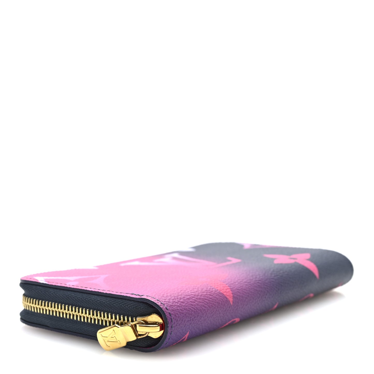 Monogram Giant Spring In The City Zippy Wallet Midnight Fuchsia