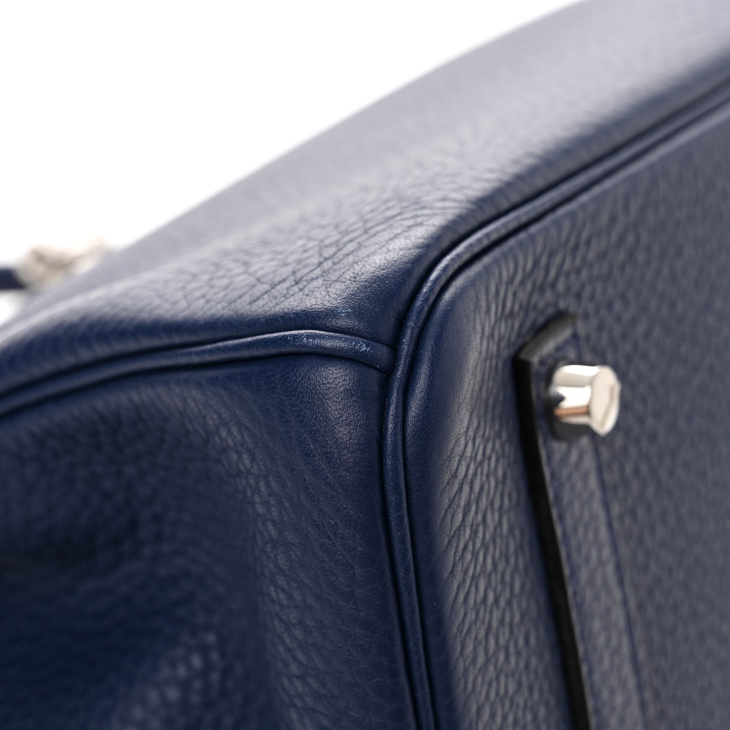 Taurillon Clemence BIRKIN 35 Bleu Nuit